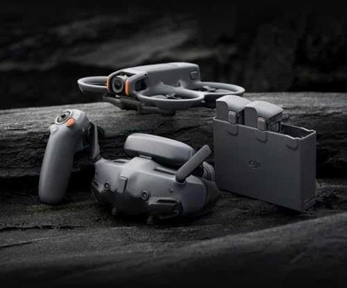 DJI Avata 2 Fly More Combo dronas (trys baterijos)