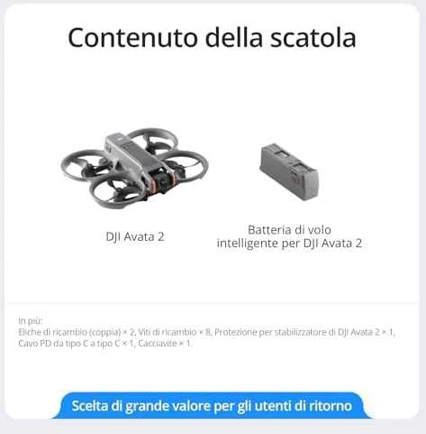 DJI Avata 2 dronas (Tik dronas)