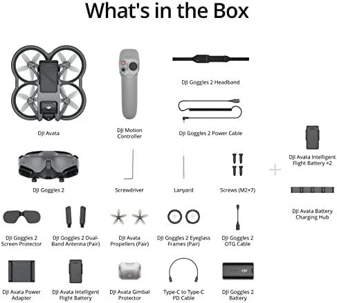 Dronas DJI Avata Pro-View Combo