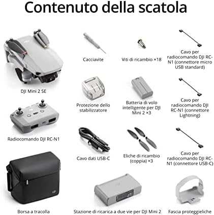 Dronas DJI Mini 2 SE Fly More Combo, modelis - ‎CP.MA.00000574.01 