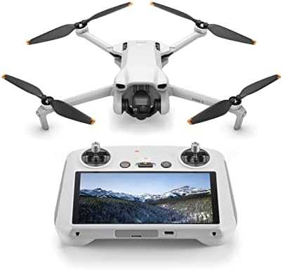 Dronas DJI Mini 3 Consumer su DJI RC, Baltos spalvos
