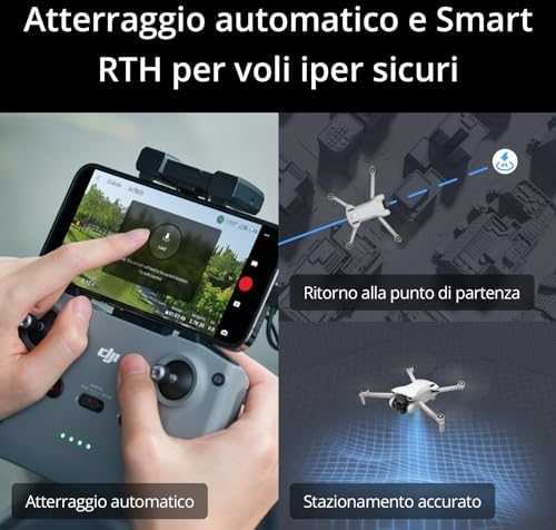 Dronas DJI Mini 3 Consumer su DJI RC, Baltos spalvos