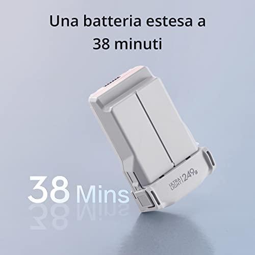 Dronas DJI Mini 3 Fly More Combo su DJI RC valdymo pultu ir papildomais aksesuarais
