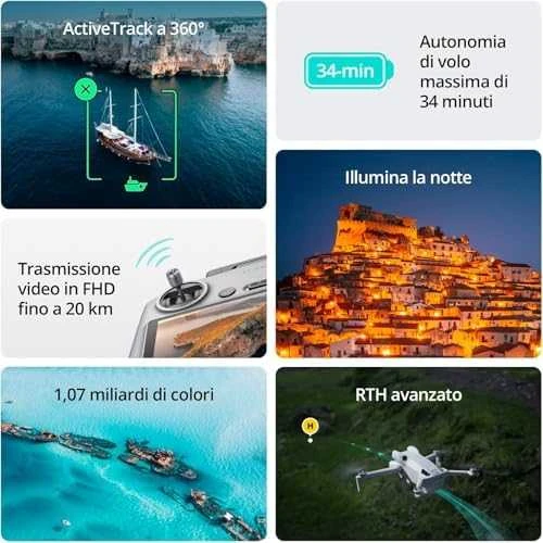 Dronas DJI Mini 4 Pro (Su DJI RC 2 valdymo pultu)