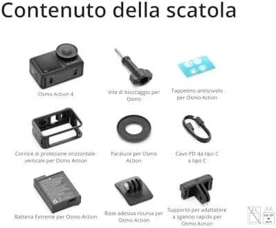DJI Osmo Action 4 veiksmo kamera / Standard Combo
