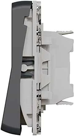Schneider MUR35019 Mureva Styl Dvigubas laiptų jungiklio mechanizmas antracitas MUR35019
