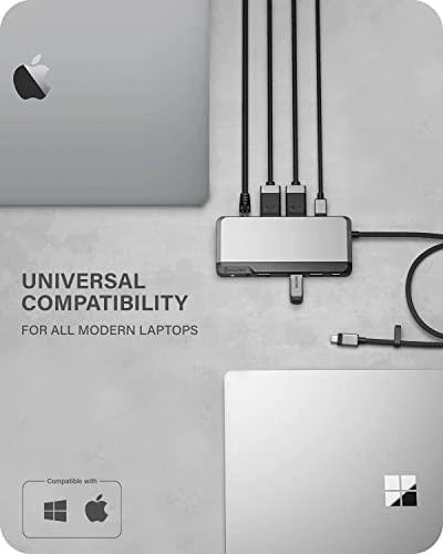 Alogic Alogic Dockingstation USB-C Dual Ekranas MX2Lite DisplayPort