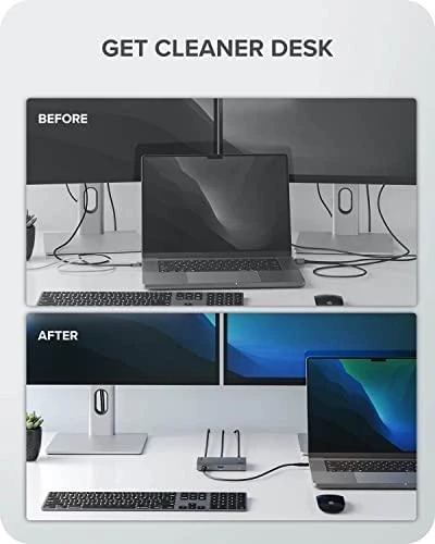 „Alogic Blaze Thunderbolt 4“ stotis / replikatorius (TB4D3TB)