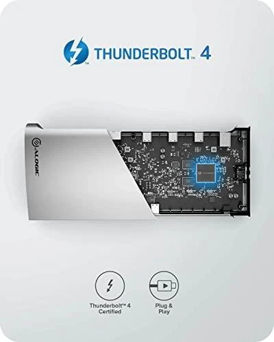„Alogic Blaze Thunderbolt 4“ stotis / replikatorius (TB4D3TB)