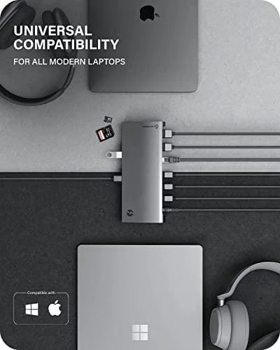 „Alogic Blaze Thunderbolt 4“ stotis / replikatorius (TB4D3TB)
