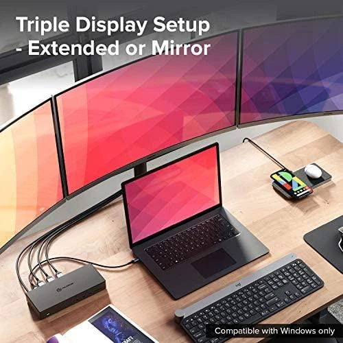 Stacja/replikator Alogic Triple Ekranas USB-C (DUCMA3)