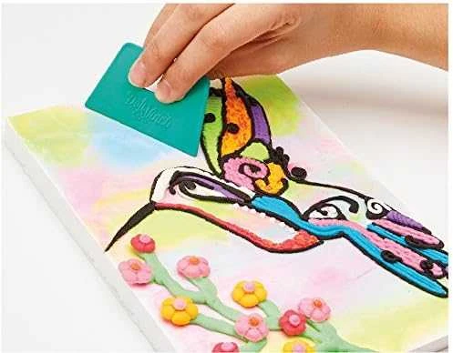 „Hasbro DohVinci All-In-One Art Studio“, Dekoravimo gelis, Įvairių spalvų, Vaikams, 5 vnt., 5 spalvos, 6 metai