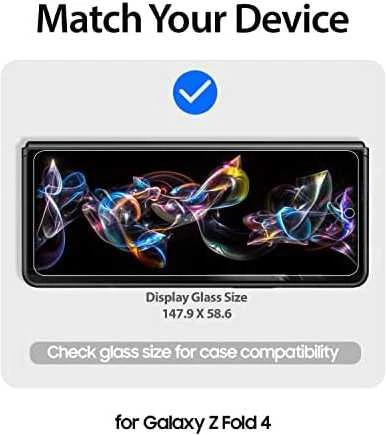 Apsauginis stiklas Whitestone DOME GLASS 2-pack Samsung Galaxy WITH FOLD 4