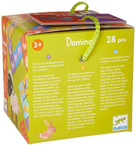 Djeco Domino - Ferma (28 vnt.) ( DJ08158 )