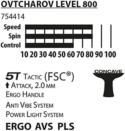Stalo Teniso Raketė "Donic Ovtcharov" 800 754414