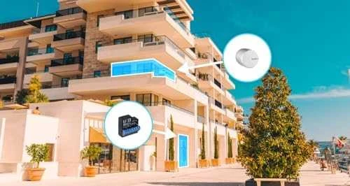 Blebox DoorBox išmanus wifi durų ir praėjimo kontroleris 12-24V AC / DC valdomas programėle ar jungikliu