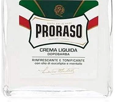 Proraso Žalias Line After Shave Balm Gaivinantis balzamas po skutimosi, 100 ml