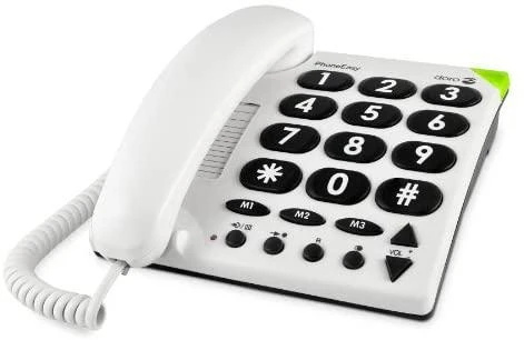 Išmanusis telefonas Doro PhoneEasy 311c Baltas