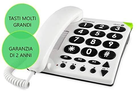 Išmanusis telefonas Doro PhoneEasy 311c Baltas