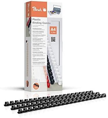 Peach Peach Binderücken juodas 10mm 100er-Pack