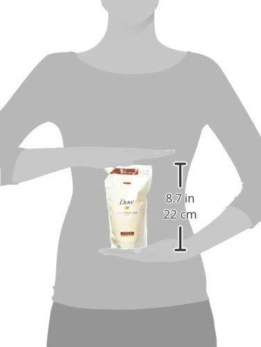 Skystas muilas DOVE Silk, 500 ml, PAPILDAS