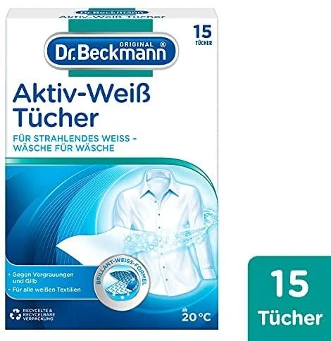DR.BECKMANN Dr_Beckmann Balinimo priemonė Dr. Beckmann 15vnt