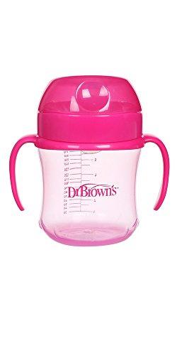 DR.BROWN'S "Dr. Bronw`s" minkštas snapelis pereinamajam puodeliui +6m 180ml