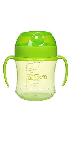 DR.BROWN'S "Dr. Bronw`s" minkštas snapelis pereinamajam puodeliui +6m 180ml