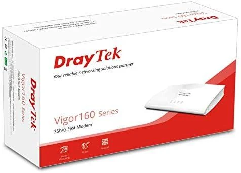 Maršrutizatorius DrayTek Vigor 166V2 VDSL2 Super Vect. Modem mit G.Fast retail