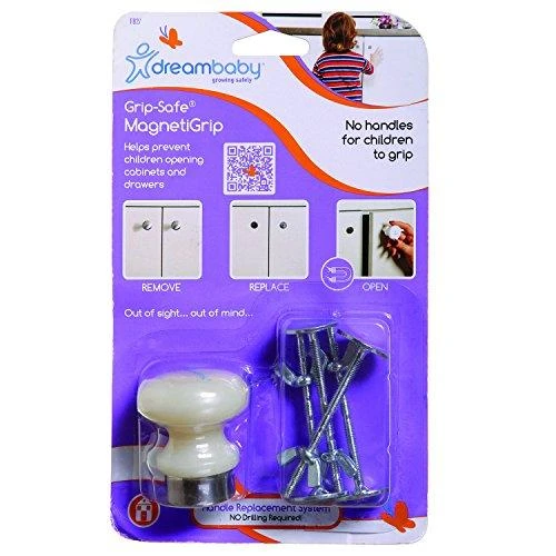 Dreambaby Laikiklis Magnetic Grip Safe (1 laikiklis + 4 įklotai)