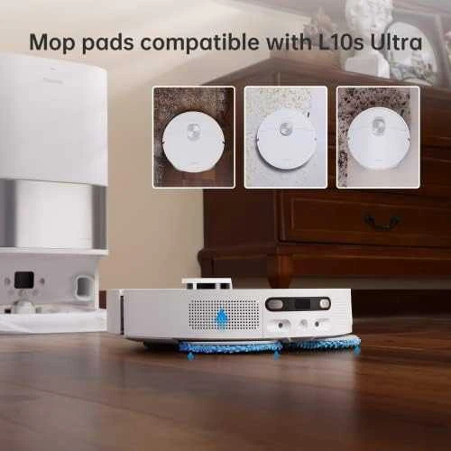 Valymo padai dulkių siurbliams - robotams Dreame L10s Ultra/L10 Ultra/L10 Prime/L20 Ultra, 2 vnt.