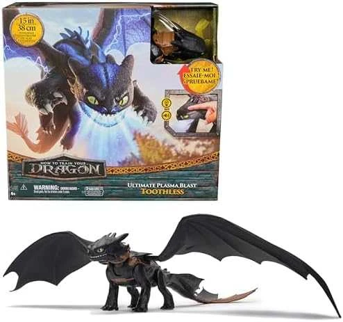 Spin Master DRAGONS Interaktyvus plazma šaudantis slibinas Nakties Įniršis