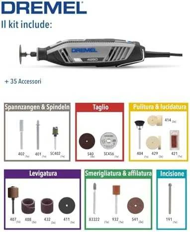 Dremel daugiafunkcinis įrankis 4250-35 su 35 priedais