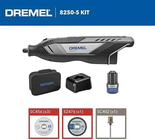 Daugiafunkcis įrankis Dremel 8250-5, su 5 priedais