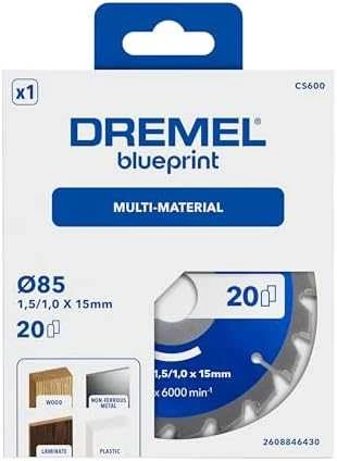Bosch DREMEL Blueprint Multi- material pjūk. ašm. 85mm