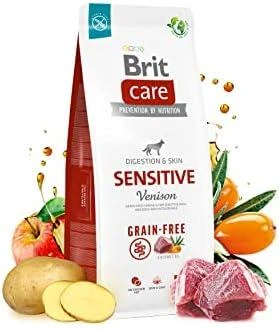 BRIT CARE GF Senior&Light Salmons.m. šunims 3kg