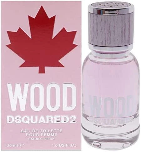 Dsquared2 Wood EDT tualetinis vanduo moterims, 30 ml
