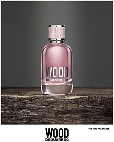Dsquared2 Wood EDT tualetinis vanduo moterims, 30 ml
