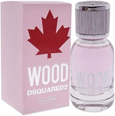 Dsquared2 Wood EDT tualetinis vanduo moterims, 30 ml