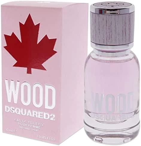 Dsquared2 Wood EDT tualetinis vanduo moterims, 30 ml