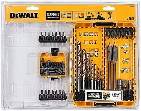 Grąžtas Dewalt Antgalių ir grąžtų rinkinys [55 vnt.]