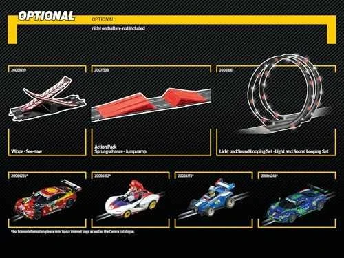 Žaislinės lenktyninės trasos rinkinys Carrera GO!!! DTM 6,3 m
