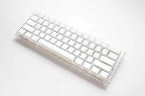 Klaviatūra Ducky one 3 Aura balta mini raudona (US)
