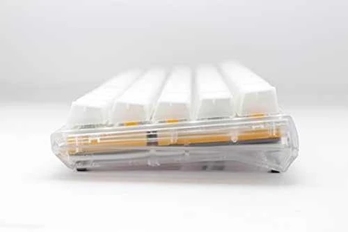Klaviatūra Ducky one 3 Aura balta mini raudona (US)
