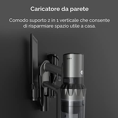 Belaidis dulkių siurblys šluota Aeno Cordless vacuum cleaner SC3, Turbo režimas, su led pašvietimu, plaunamas filtras