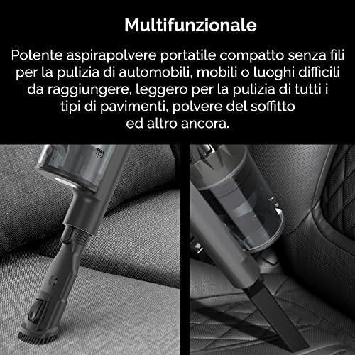Belaidis dulkių siurblys šluota Aeno Cordless vacuum cleaner SC3, Turbo režimas, su led pašvietimu, plaunamas filtras