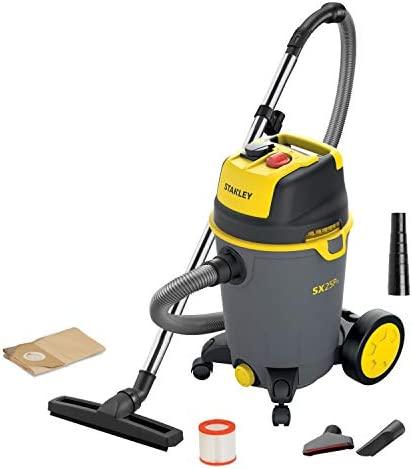 Pramoninis dulkių siurblys STANLEY Wet&Dry SXVC25PTDE (1200W, juodos spalvos)