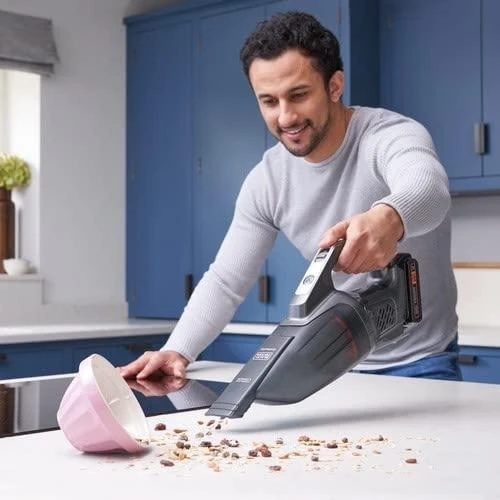 Dulkių siurblys Black & Decker Juodas & Decker Dustbuster handheld vacuum Juodas, Pilkas, Oranžinis Bagless