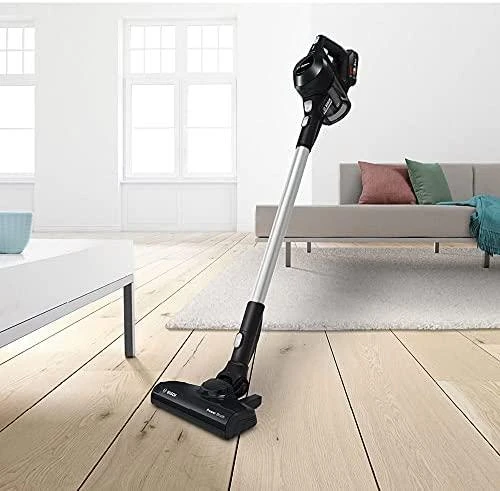 Bosch BBS611BSC Serie | 6 įkraunamasis dulkių siurblys Unlimited, Juodas