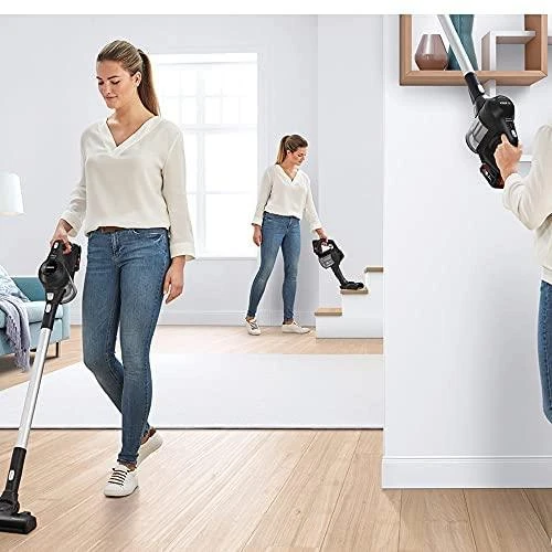 Bosch BBS611BSC Serie | 6 įkraunamasis dulkių siurblys Unlimited, Juodas
